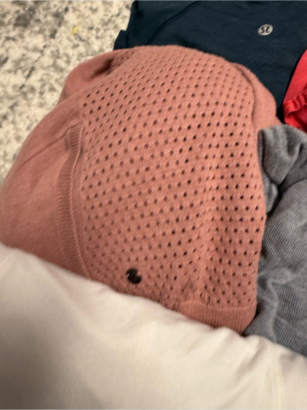 Lululemon Mixed Clothing Lot 11 Pieces Multiple Sizes Flawed Stains Pilling - Picture 3 of 15